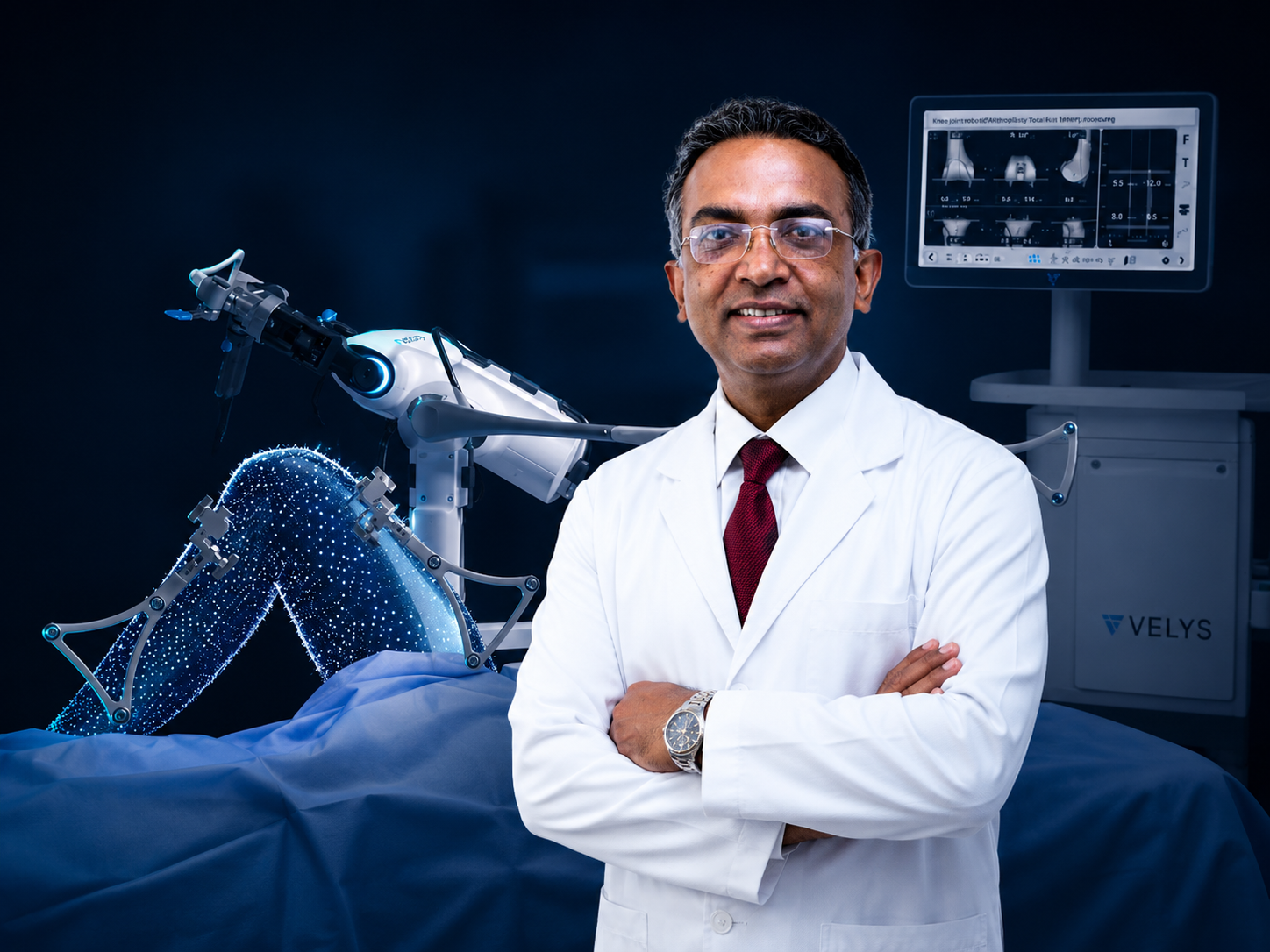 Patients travelling from across India for robotic joint replacement